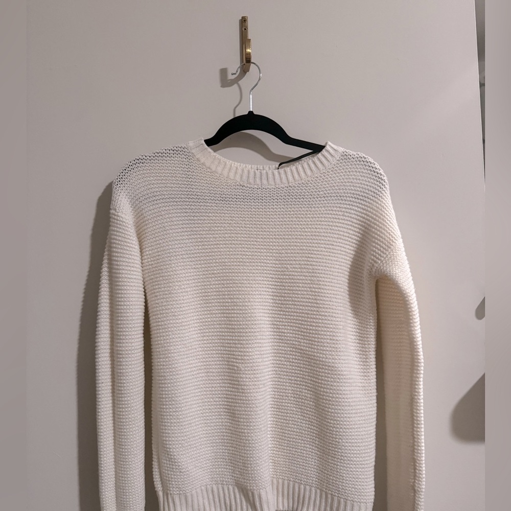 Forever 21 white sweater